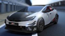 Toyota Prius GR Concept raceauto 24h Centennial schuin voor