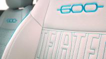 Fiat 600e (2023) stoel bekleding stiksels