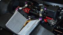 BMW i8 met vier motorfietsmotoren
