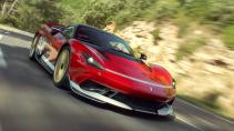 Pininfarina Battista Edizione Farina rijdend voorkant