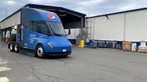 elektrische vrachtwagens van Tesla