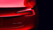 Nieuwe Tesla Model 3 (2023) facelift achterlicht