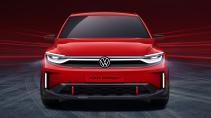 Volkswagen ID. GTI Concept rood (2023) voorkant