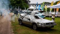 Wheels at the Palace 2023: Back to the Future DeLorean