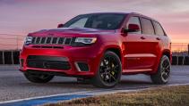 Jeep Grand Cherokee Trackhawk 2017 rood