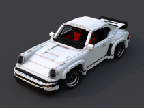 Porsche 911 Turbo van Lego