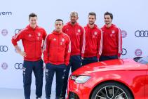nieuwe autos van FC Bayern München