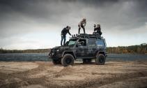 Mercedes G 500 4x4 van Jon Olsson heet Lord Hans the G