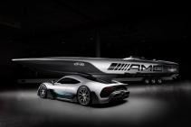 Mercedes AMG Project One speedboat
