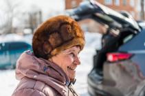 Baikalmeer: Mazda CX-5 en mevrouw (2018)
