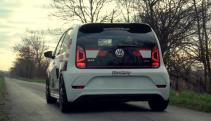 Volkswagen Up GTI met een Milltek-uitlaat