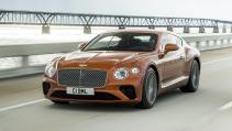 Bentley Continental GT V8 oranje