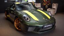Groene Porsche 911 GT3 Touring Pack