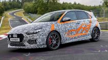 Hyundai i30 N Project C Pflanzgarten op Nurburgring