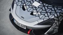 McLaren 620R detail voorbumper
