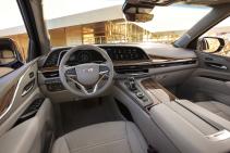 Cadillac Escalade 2021 dashboard interieur