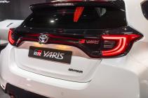 Achterkant en achterlichten Toyota GR Yaris