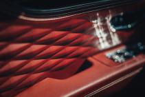 Rood leer Bentley Flying Spur First Edition 2020