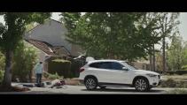 BMW X1 op de oprit