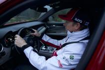 Alfa Romeo Stelvio van Kimi Räikkönen
