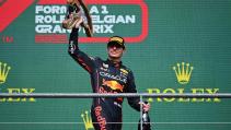 GP van België 2022 Verstappen podium