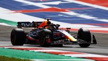Kwalificatie sprint shootout GP van Amerika 2023: Max Verstappen 3/4 voor