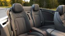 Bentley Continental GTC Azure interieur stoelen achterin