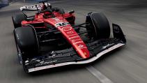 Ferrari speciale kleurstelling GP van Las Vegas voorkant