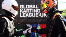 Global Karting League karters geven boks