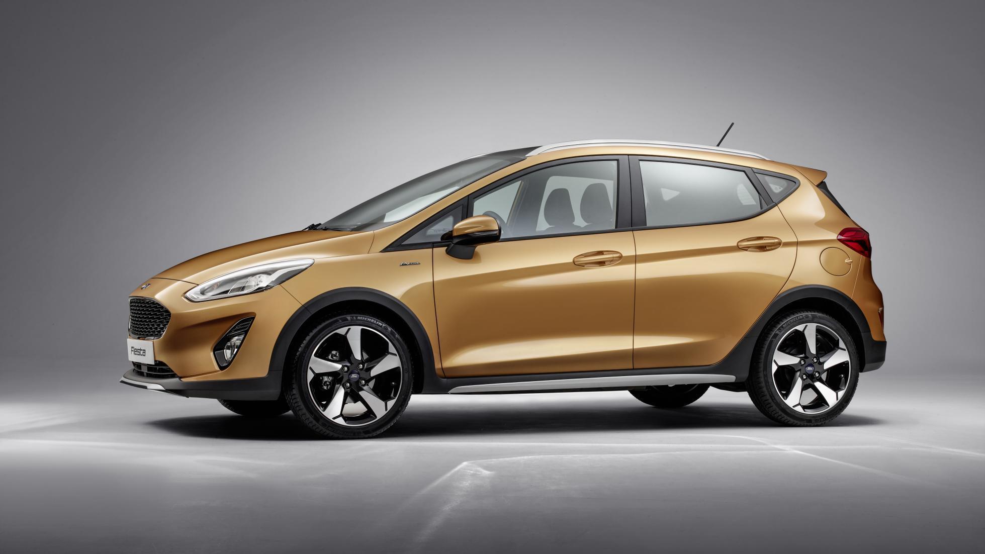 Vier de nieuwe Ford Fiesta TopGear