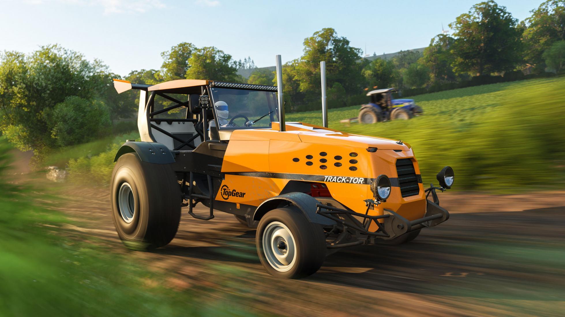 De Tracktor met 500 pk zit nu in Forza Horizon 4 TopGear