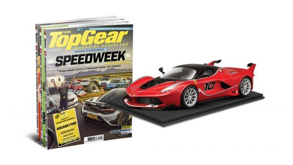 Abonnement op TopGear met Ferrari FXX K schaalmodel