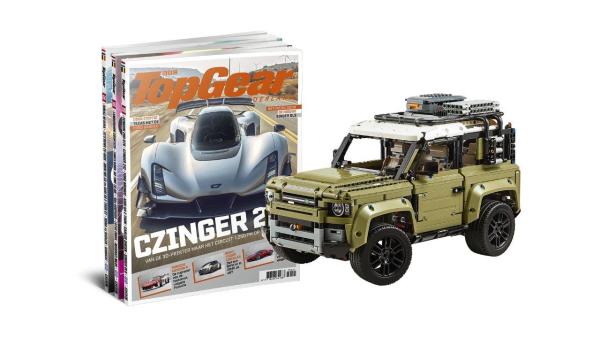 Tweejaarsabonnement TopGear met LEGO Land Rover Defender
