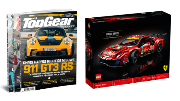 TopGear abonnement LEGO Technic Ferrari 488 GTE