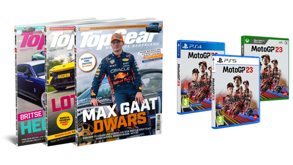 TopGear abonnement met gratis MotoGP23 voor Playstation en Xbox (220)