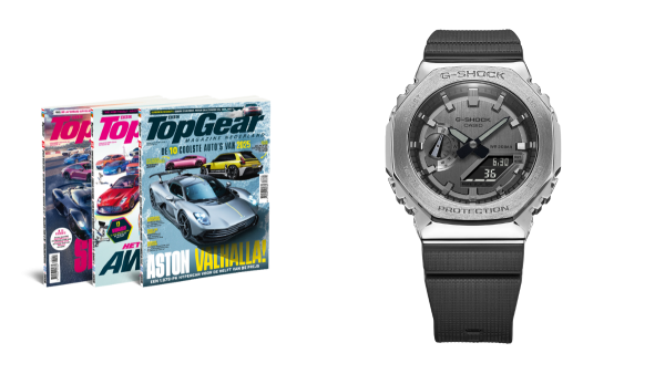 2 jaar TopGear + Casio G-SHOCK GM 2100-1AER (236)