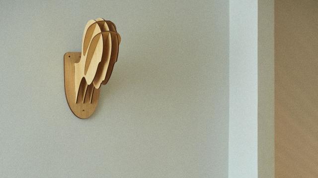 Allecto plus - 3-pack helmhouder voor aan de muur, zwarte