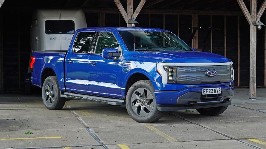 Ford F 150 Lightning Lariat Extended Range Review 2022 Tg 7430