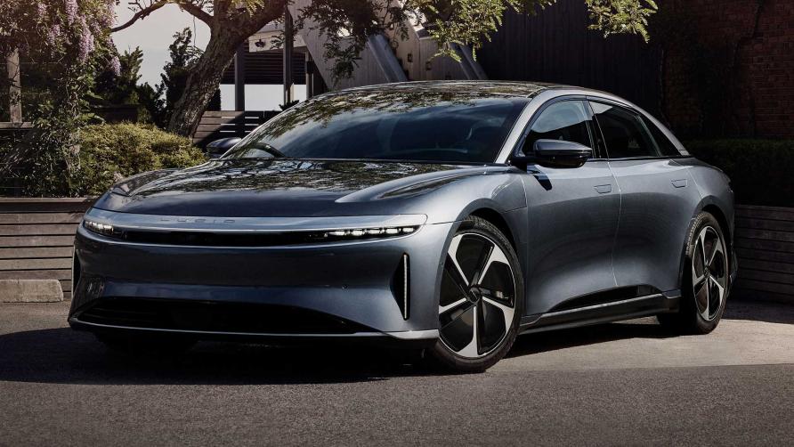 De goedkoopste Lucid Air heeft achterwielaandrijving TopGear