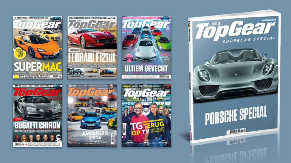 Een half jaar TopGear met Porsche Special