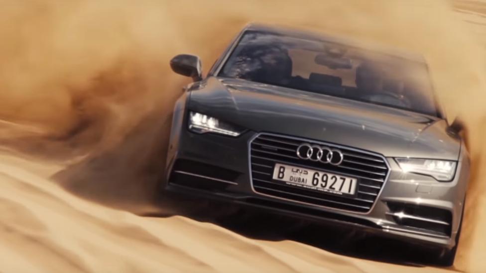 Audi A7 in de woestijn – video!