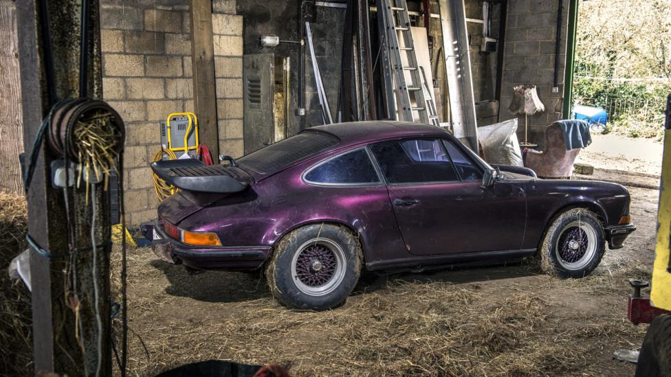 Een miljoen voor een Porsche 911-schuurvondst