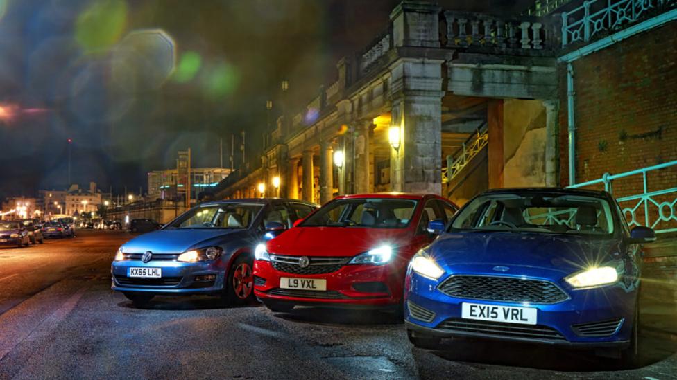 Driecilinders: Astra vs Focus vs Golf