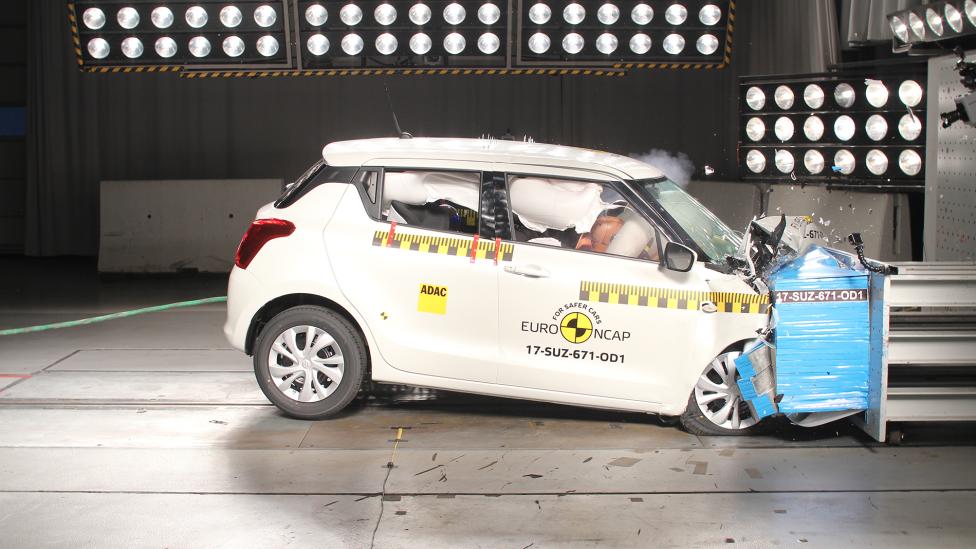 Testresultaten Euro NCAP: Swift scoort slecht op voetgangers