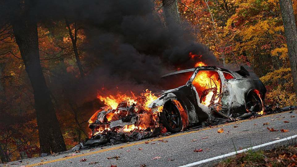 Nissan GT-R Nismo brandt af door lullige oorzaak