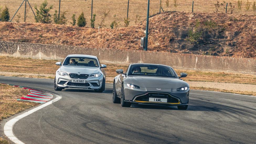 BMW M2 Competition vs Aston Martin Vantage