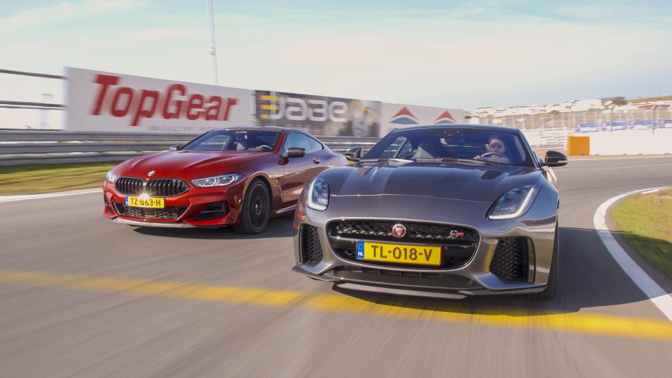 BMW M850i vs Jaguar F-Type SVR