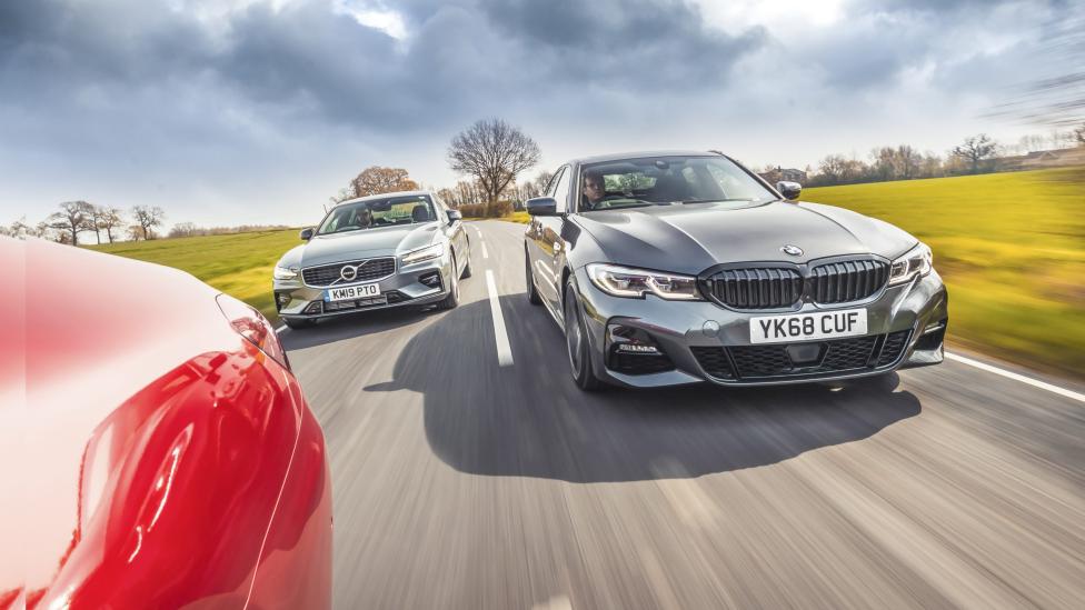 Mercedes C 300 vs Volvo S60 T5 vs BMW 330i