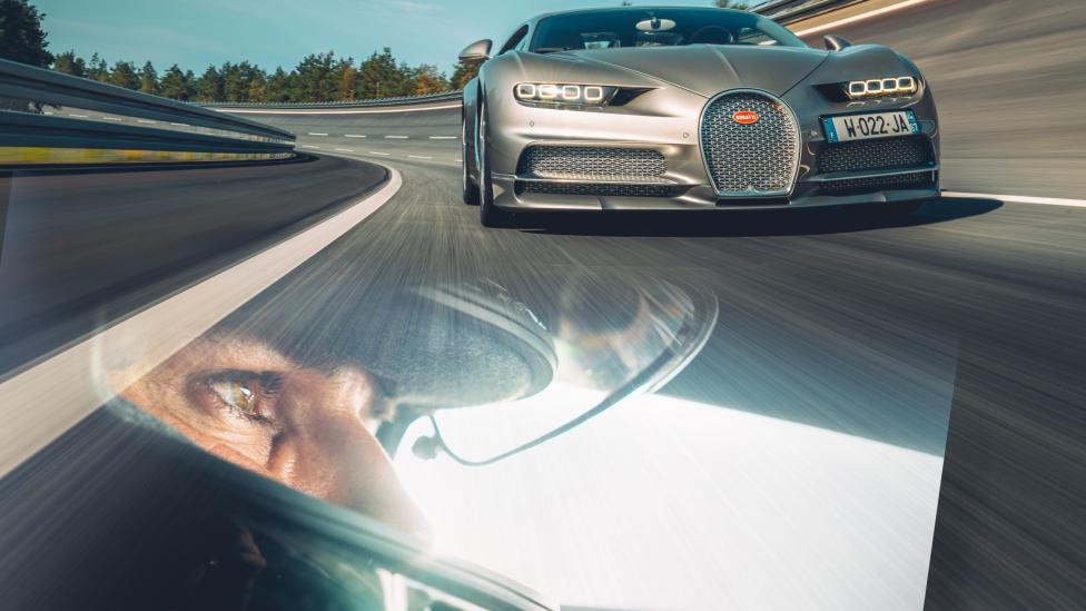 Topsnelheid van de Bugatti Chiron Sport halen