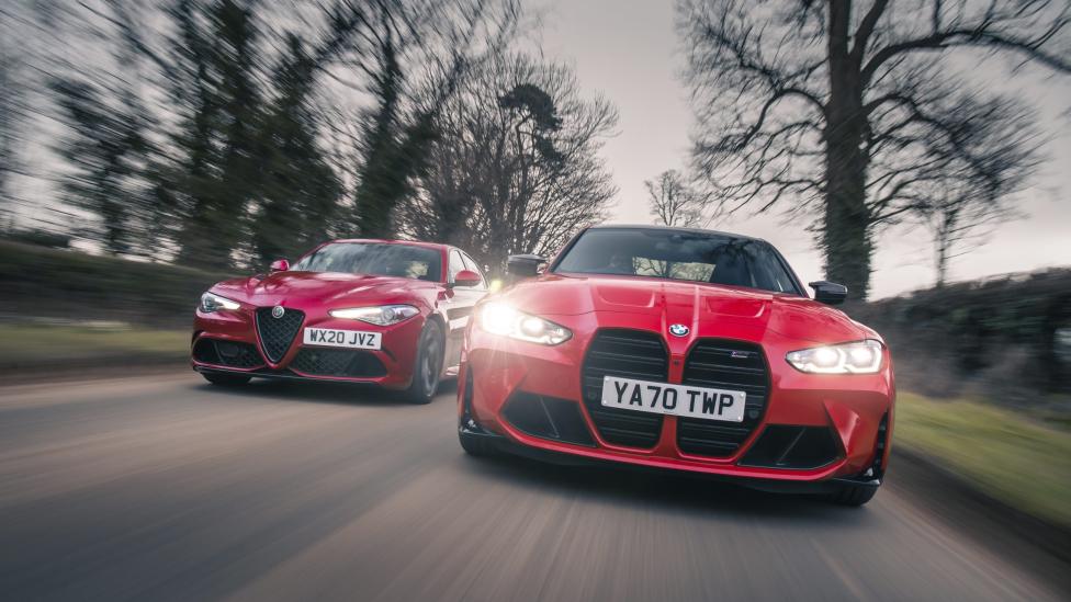 BMW M3 vs Alfa Romeo Giulia Quadrifoglio